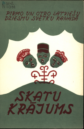 Pirmo un otro latviešu dziesmu svētku Kanadā skatu krājums