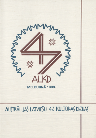 Austrālijas latviešu 47. kultūras dienas Melburnā 1999. gadā : breakfast with Imants Tillers