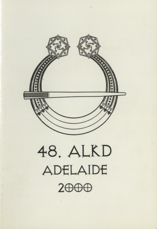Austrālijas latviešu 48. kultūras dienas Adelaidē 2000. gadā : programma