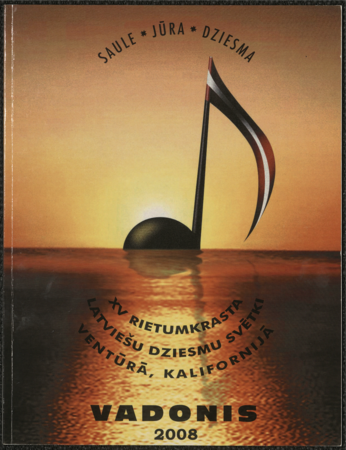 XV Rietumkrasta latviešu dziesmu svētki Ventūrā, Kalifornijā : Vadonis