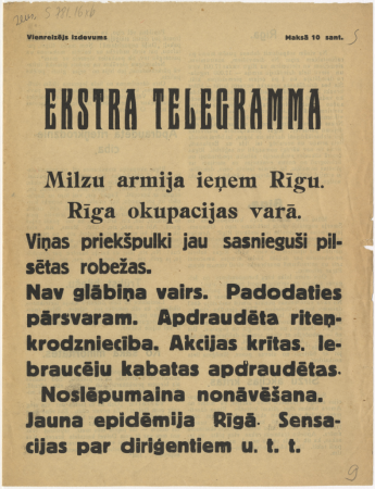 Ekstra telegramma! : izdevniecība "Laikmets"