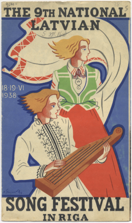 The 9th National Latvian Song Festival in Riga, June 18-19, 1938