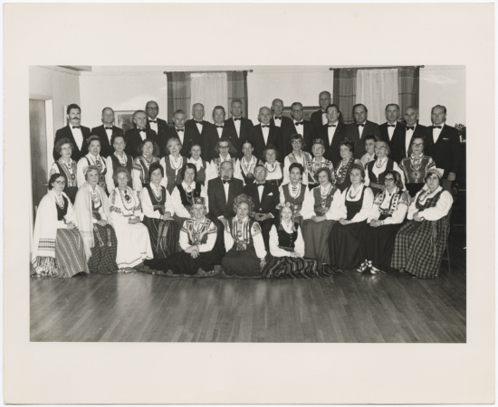 Līgas koris Bostonā, Masačūsetsā 1975.gadā.