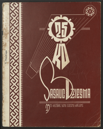 Sasauc dziesma : 25. [Austrālijas] Kultūras dienu dziesmu krājums