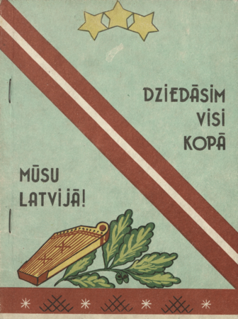 Dziedot dzimu, dziedot augu, dziedot mūžu nodzīvoj' : dziesmu krājums