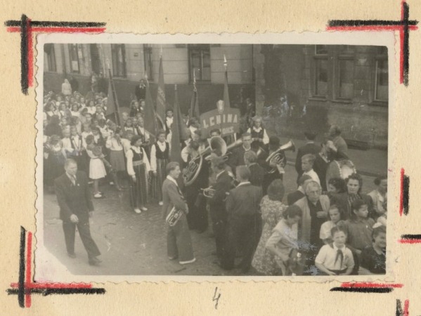 Dziesmu dienas Rīgā 1949. gadā: gājiens