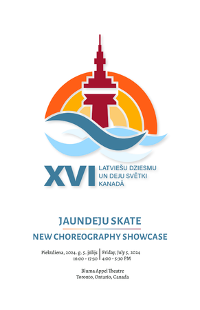 16. Latviešu dziesmu un deju svētki Kanādā, Jaundeju skate : programma