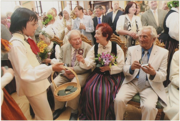 Vilis Ozols, Marga Apsīte un Gido Kokars