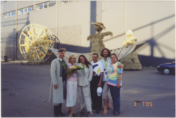 Jānis Ērglis IX Latvijas Skolu jaunatnes dziesmu un deju svētkos