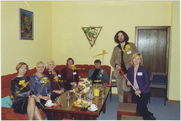 Jānis Ērglis Latvijas Skolu jaunatnes dziesmu un deju svētku skates laikā