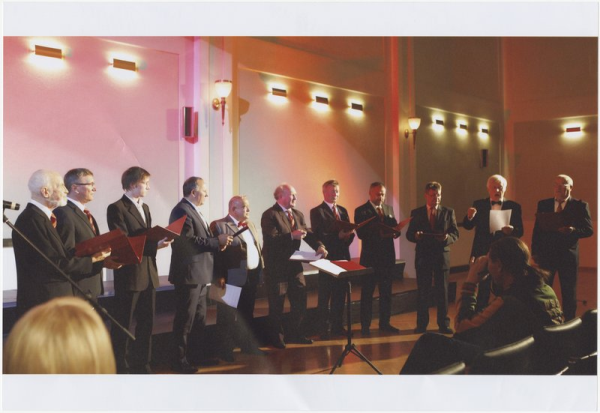 Jēkabs Ozoliņš un Nīcas vīru koris