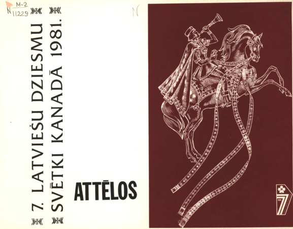 7. Latviešu dziesmu svētki Kanadā 1981. gadā attēlos