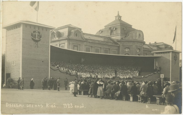 Dziesmu dienas Rīgā 1923.gadā