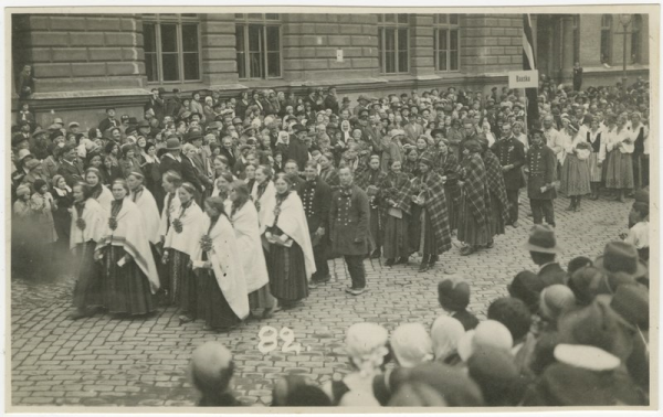 7. Vispārējie Dziesmu svētki. Gājiens