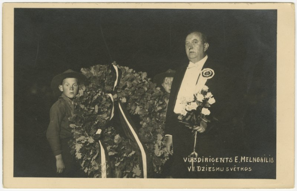 7. Vispārējie Dziesmu svētki. Emilis Melngailis