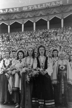 X Vispārējo latviešu Dziesmu svētku koncerts Esplanādē