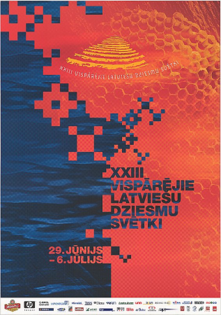 XXIII Vispārējie latviešu Dziesmu svētki 29. jūnijs-6. jūlijs [2003.g.] [attēls]