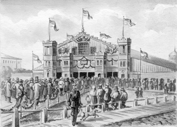 Dziesmu svētku ēka Esplanādē