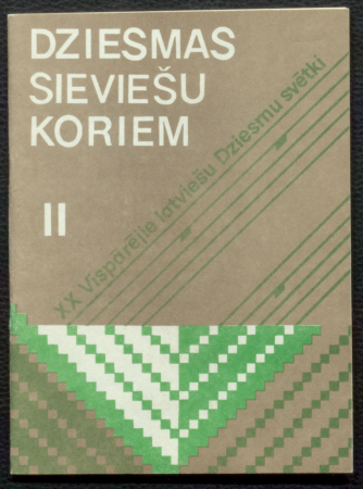 Dziesmas sieviešu koriem II  / XX vispārējie latviešu dziesmu svētki