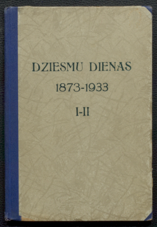 Dziesmu dienas 1873-1933