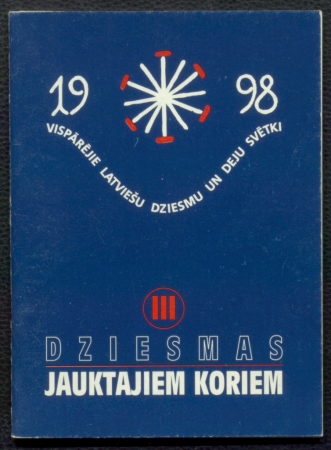 Dziesmas jauktajiem koriem III / XXII vispārējie latviešu dziesmu svētki