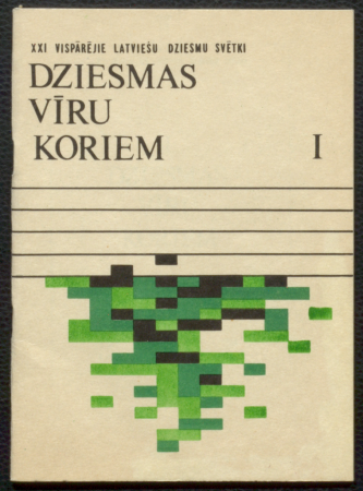 Dziesmas vīru koriem I