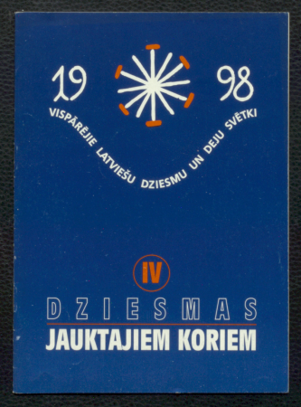 Dziesmas jauktajiem koriem IV / XXII vispārējie latviešu dziesmu svētki