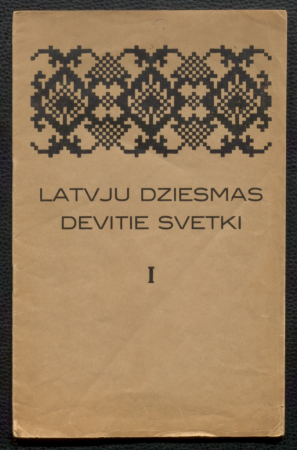 Latvju dziesmas devītie svētki. I