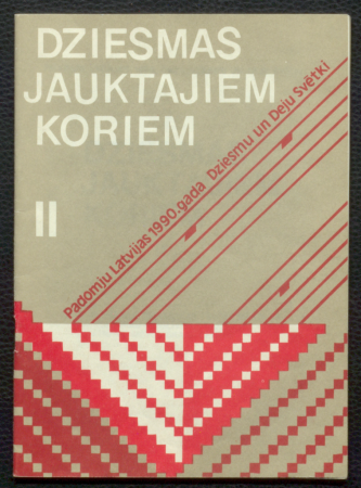 Dziesmas jauktajiem koriem II / Padomju Latvijas 1990. gada dziesmu un deju svētki
