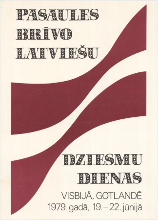 Pasaules brīvo latviešu Dziesmu dienas Visbijā, Gotlandē 1979.gadā 19. - 22. jūnijā