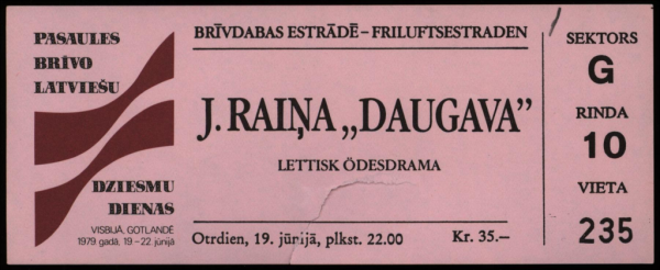 Dziesmu dienu buklets, plakāts, dziesmu dienām veltīts izdevums u.c. ( t.sk. J. Muhka dalībnieka karte)