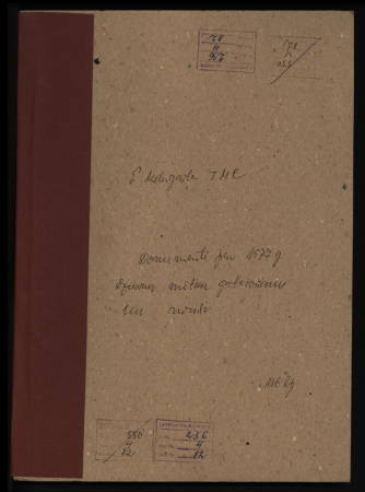 Dokumenti par 1977. g. Dziesmu svētku gatavošanu un norisi