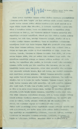 Raksti par latviešu Dziesmu svētku vēsturi un gatavošanos 6. vispārējiem latviešu dziesmu svētkiem