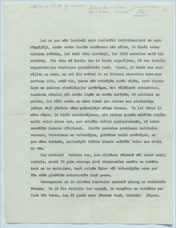 Spekke A. Runas latviešu un lietuviešu dziesmusvētkos