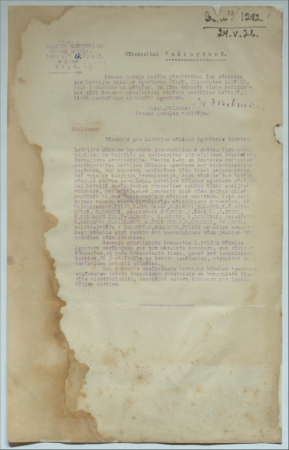 Latvju VI vispārējo dziesmu un mūzikas svētku rīcības komitejas informatīvais materiāls par dziesmu svētkiem.Pārskats par Latvijas mākslas aģentūras darbību.