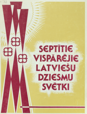 Septīto Vispārējo latviešu dziesmu svētku vadonis : Milvokos ASV 1983. gadā no 30. jūnija līdz 5. jūlijam