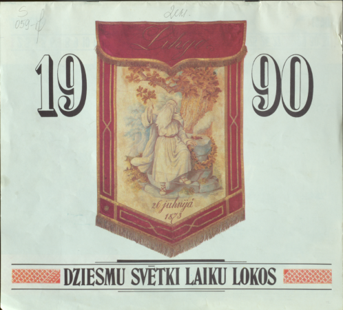 Dziesmu svētki laiku lokos :[kalendārs 1990. gadam] /teksta autors Oļģerts Grāvītis].