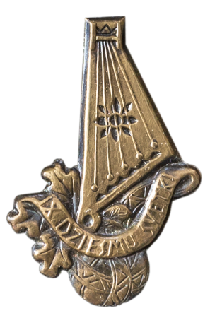 IX Vispārējo latviešu dziesmu svētku nozīmīte