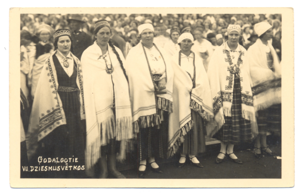 Godalgotie VII Dziesmu svētkos