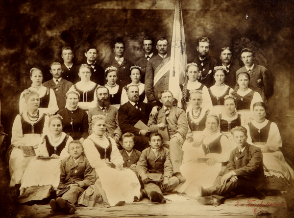 Džūkstes koris III Dziesmu svētku laikā