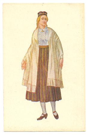 Apģērbu paraugs. Piebalga