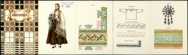 Krustpils novada sieviešu tautas tērps