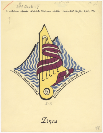 5. Rietumu krasta latviešu dziesmu svētki Vankuvērā, 30.jūn.-4.jūl., 1972 : ziņas