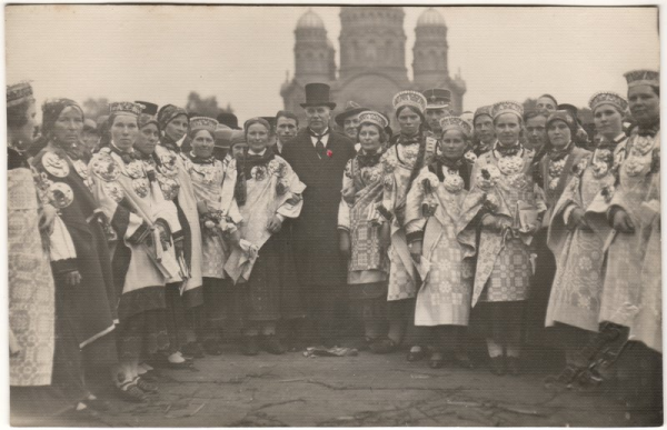 VII Vispārējo latviešu dziesmu svētku dalībnieki