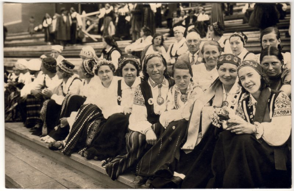 IX Vispārējo latviešu dziesmu svētku dalībnieki