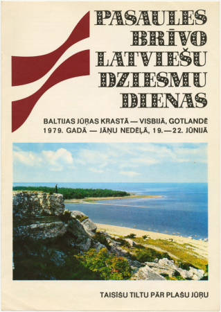 Pasaules brīvo latviešu dziesmu dienas : programma