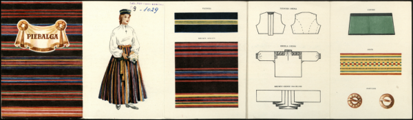 Piebalgas novada sieviešu tautas tērps