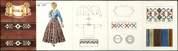 Rīgas novada sieviešu tautas tērps