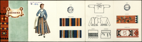 Rūjienas novada sieviešu tautas tērps