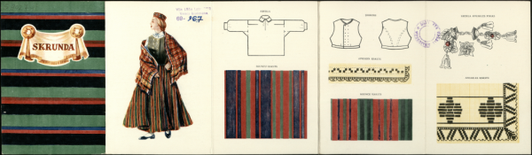 Skrundas novada sieviešu tautas tērps